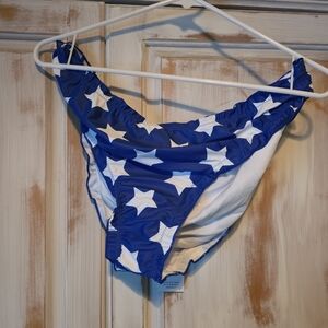 Stylish Blue Star Bikini Bottom